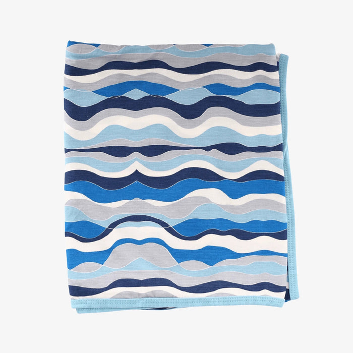 Bestaroo - Bamboo - Blue Waves Swaddle