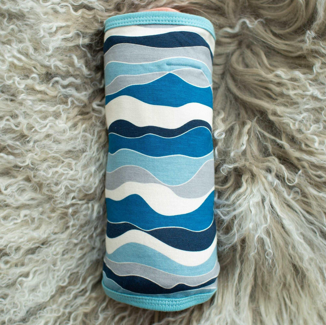 Bestaroo - Bamboo - Blue Waves Swaddle