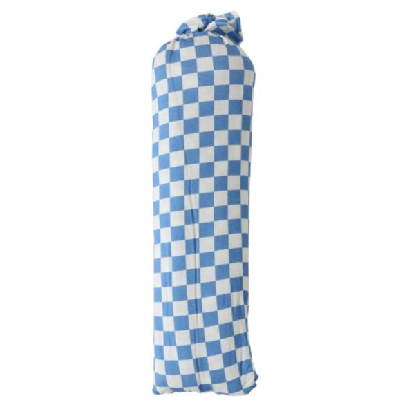 Blue Checks Swaddle