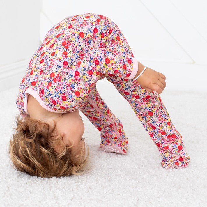 Bestaroo - Bamboo - Blush Bloom Footie