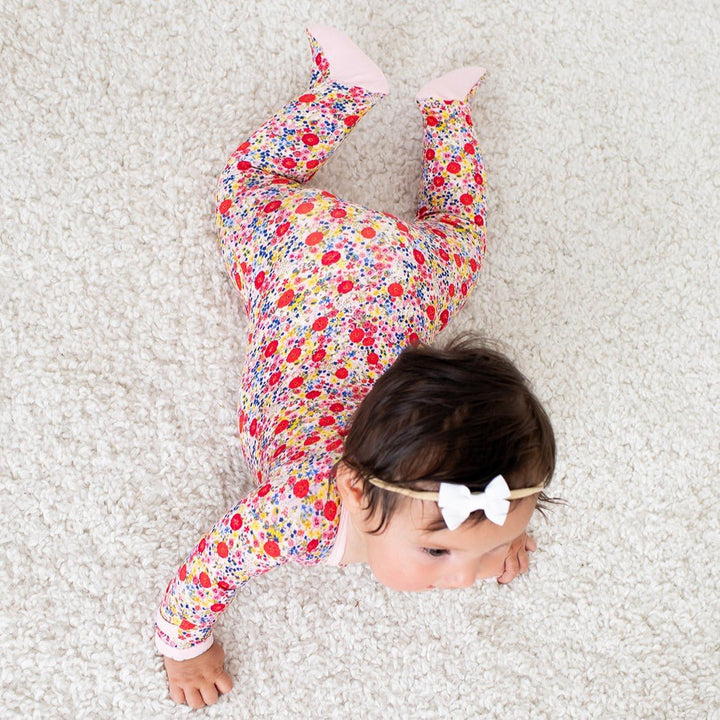 Bestaroo - Bamboo - Blush Bloom Footie
