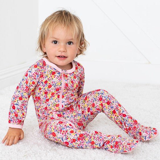Bestaroo - Bamboo - Blush Bloom Footie