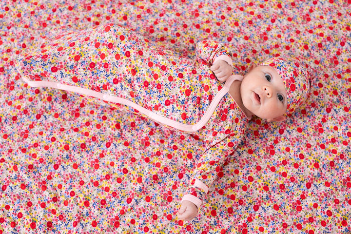 Bestaroo - Bamboo - Blush Bloom Gown & Hat