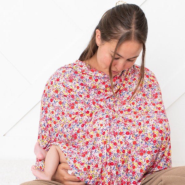 Bestaroo - Bamboo - Blush Bloom Nursing Cover