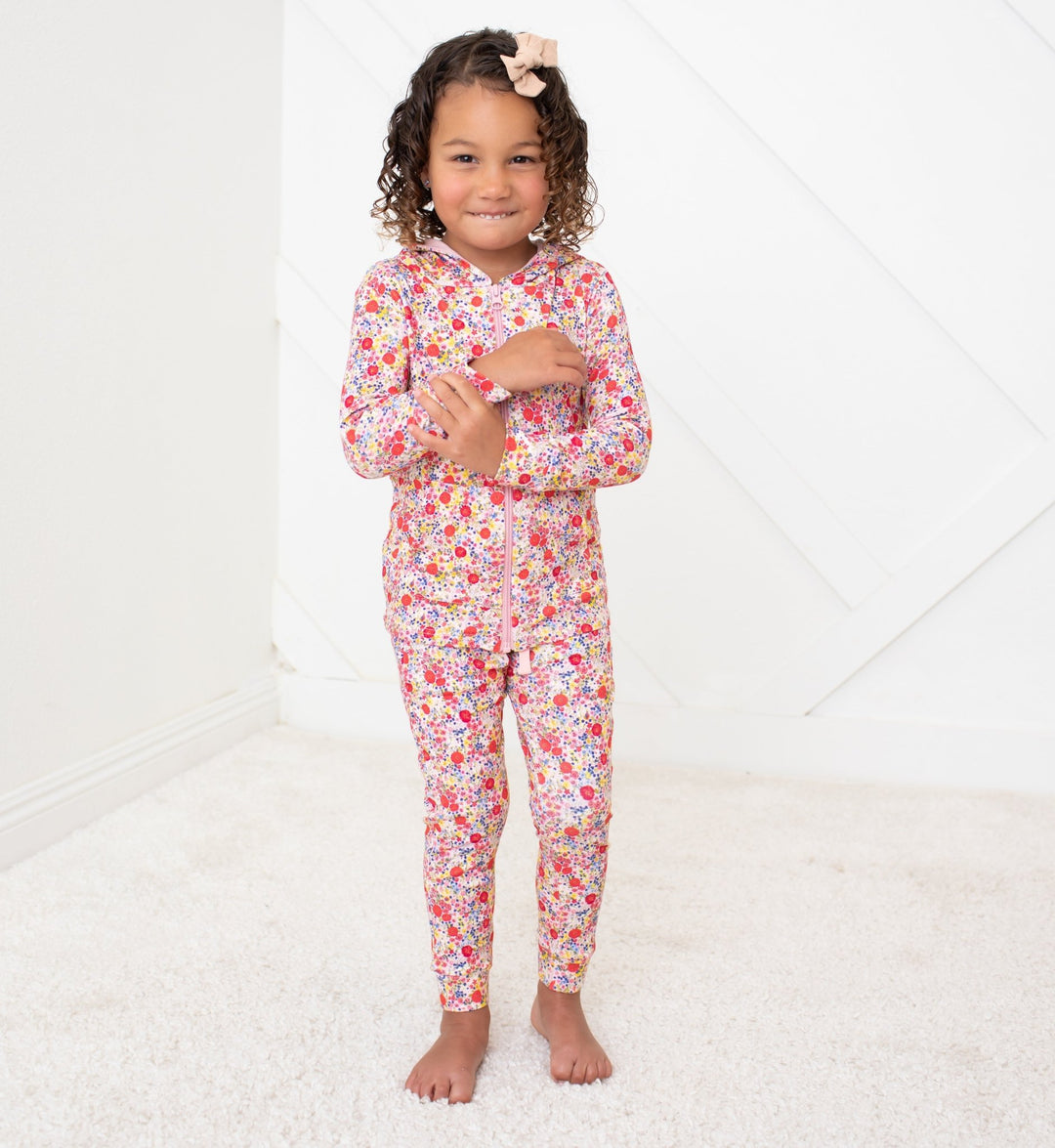 Bestaroo - Bamboo - Blush Bloom Relaxed Fit Joggers