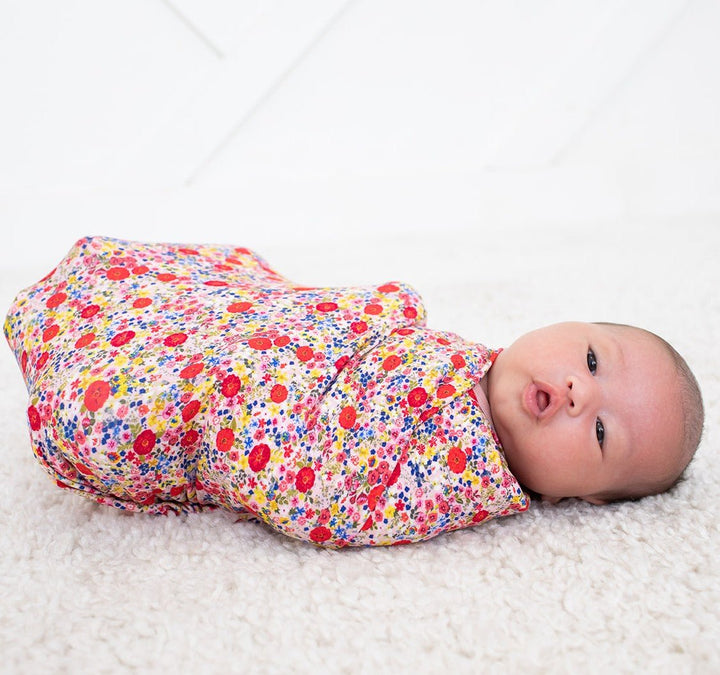 Bestaroo - Bamboo - Blush Bloom Swaddle