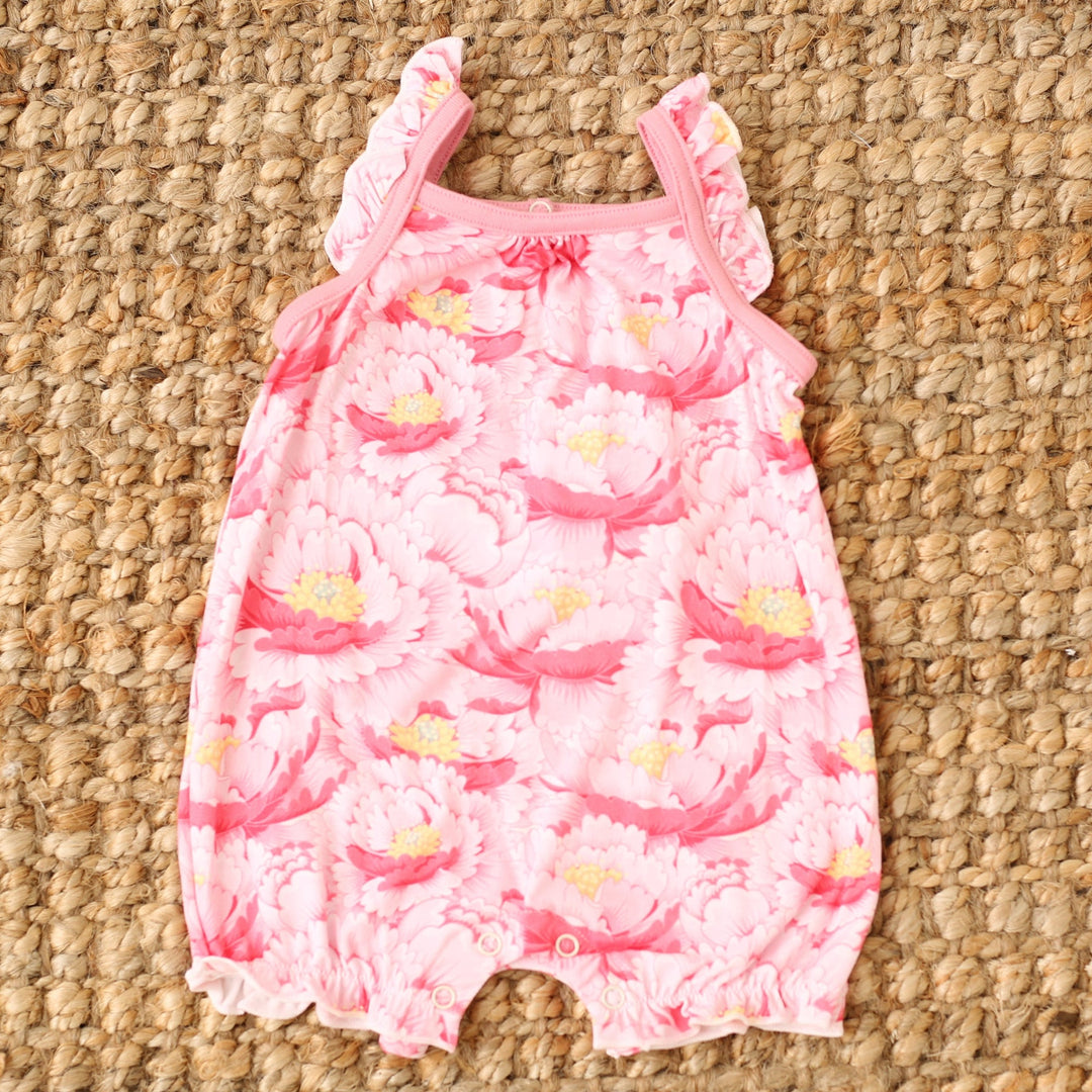 Bestaroo - Bamboo - Blush Dreams Floral Bubble Romper