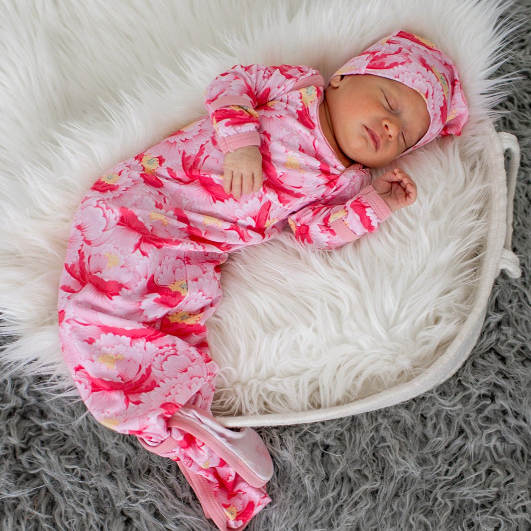 Bestaroo - Bamboo - Blush Dreams Floral Gown &amp; Hat