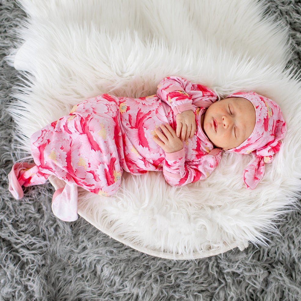 Bestaroo - Bamboo - Blush Dreams Floral Gown & Hat