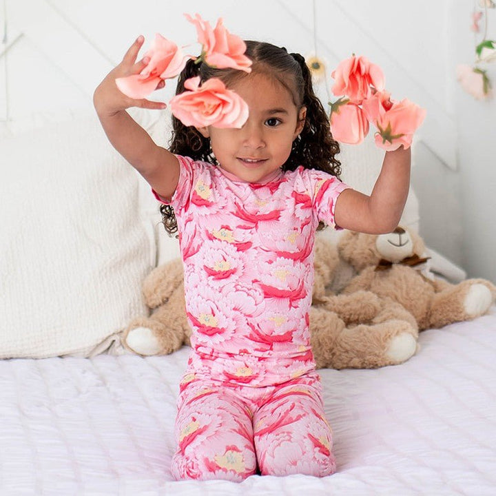 Bestaroo - Bamboo - Blush Dreams Floral S/S Pajama