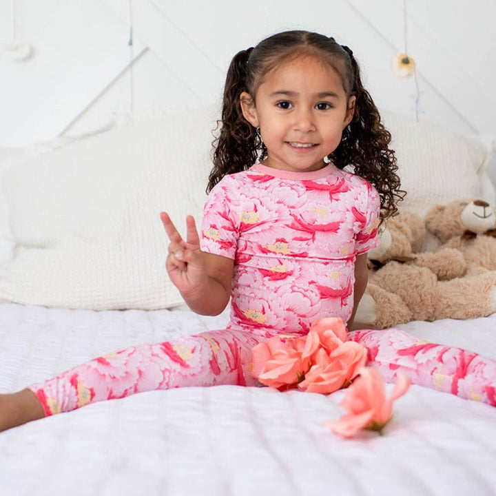 Bestaroo - Bamboo - Blush Dreams Floral S/S Pajama