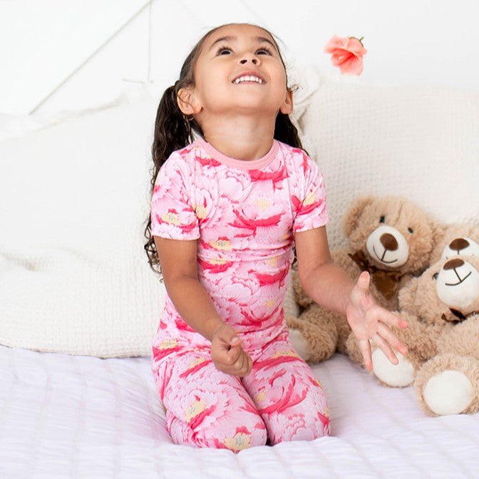 Bestaroo - Bamboo - Blush Dreams Floral S/S Pajama