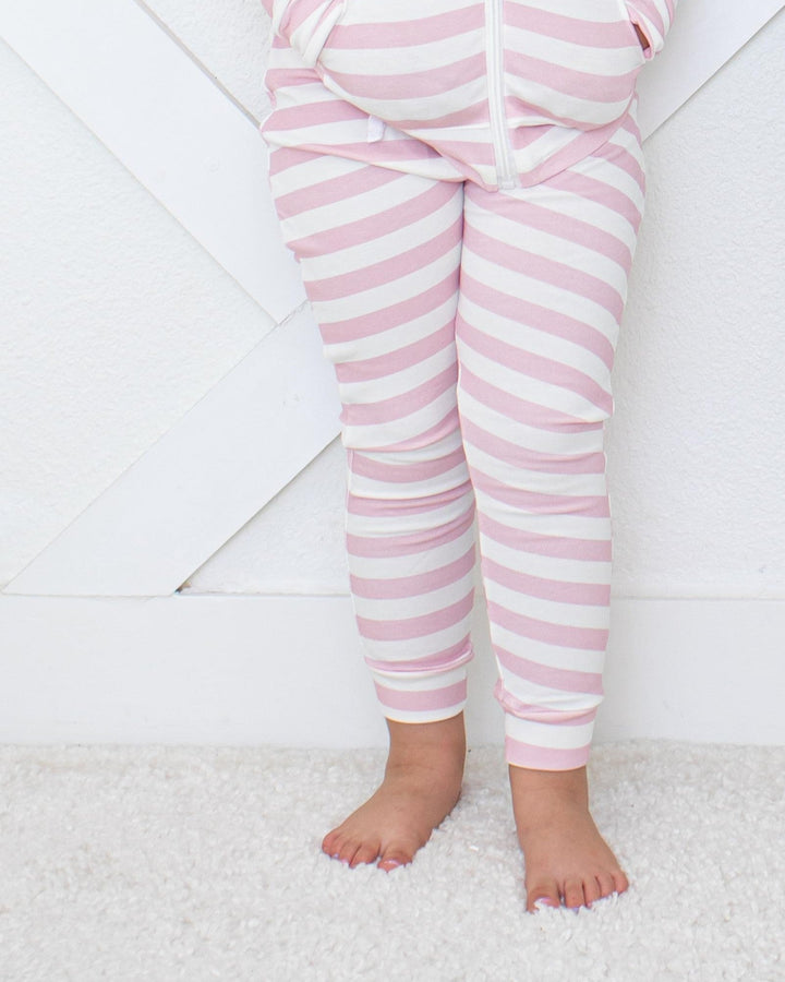 Bestaroo - Bamboo - Blush Stripes Relaxed Fit Jogger