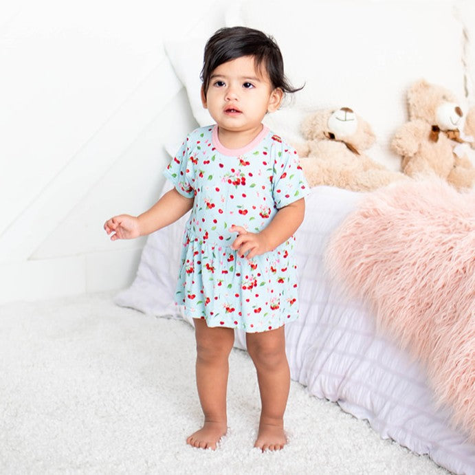 Cherry Kiss S/S Bodysuit Dres - Bestaroo
