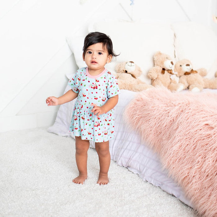 Cherry Kiss S/S Bodysuit Dres - Bestaroo