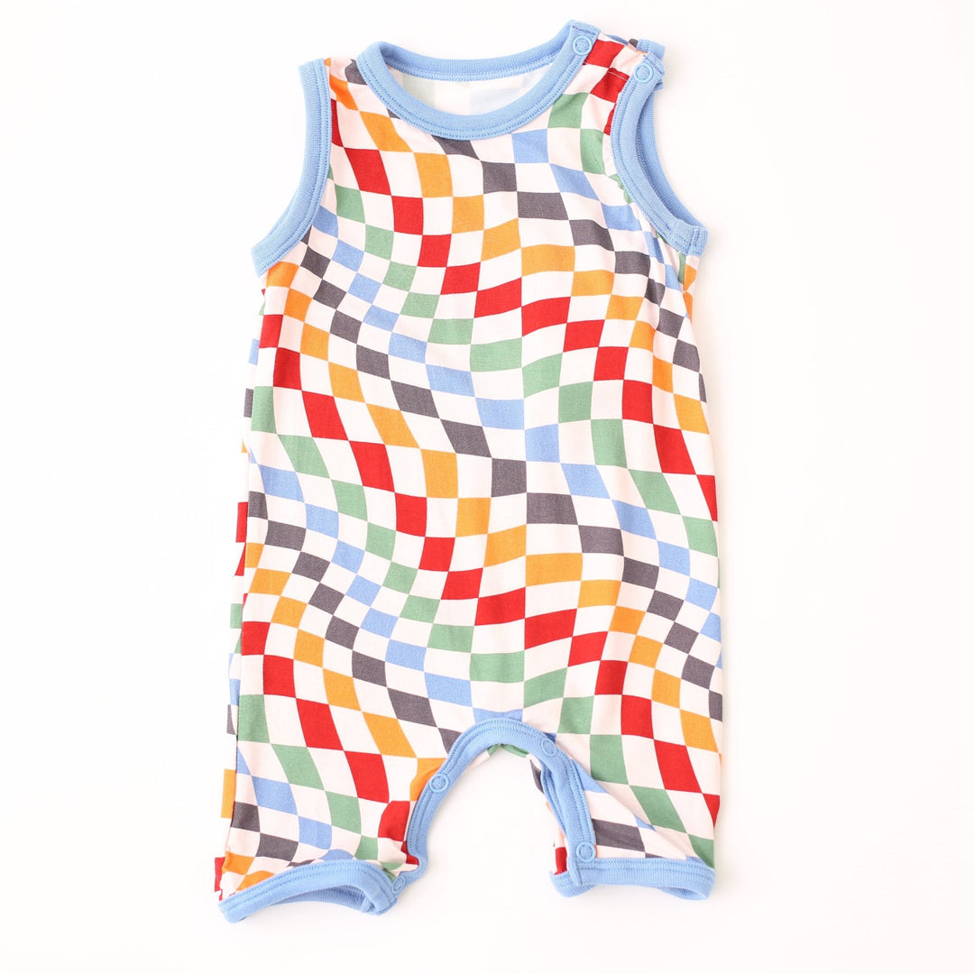 Bestaroo - Bamboo - Bold Checks Shortall