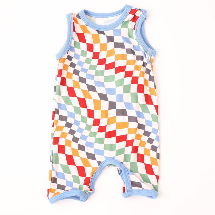 Bestaroo - Bamboo - Bold Checks Shortall