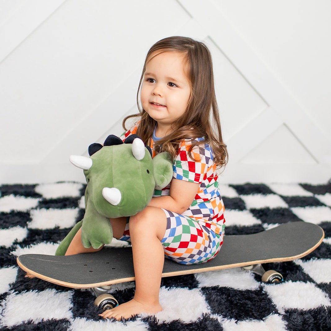 Bestaroo - Bamboo - Bold Checks Shorts PJs
