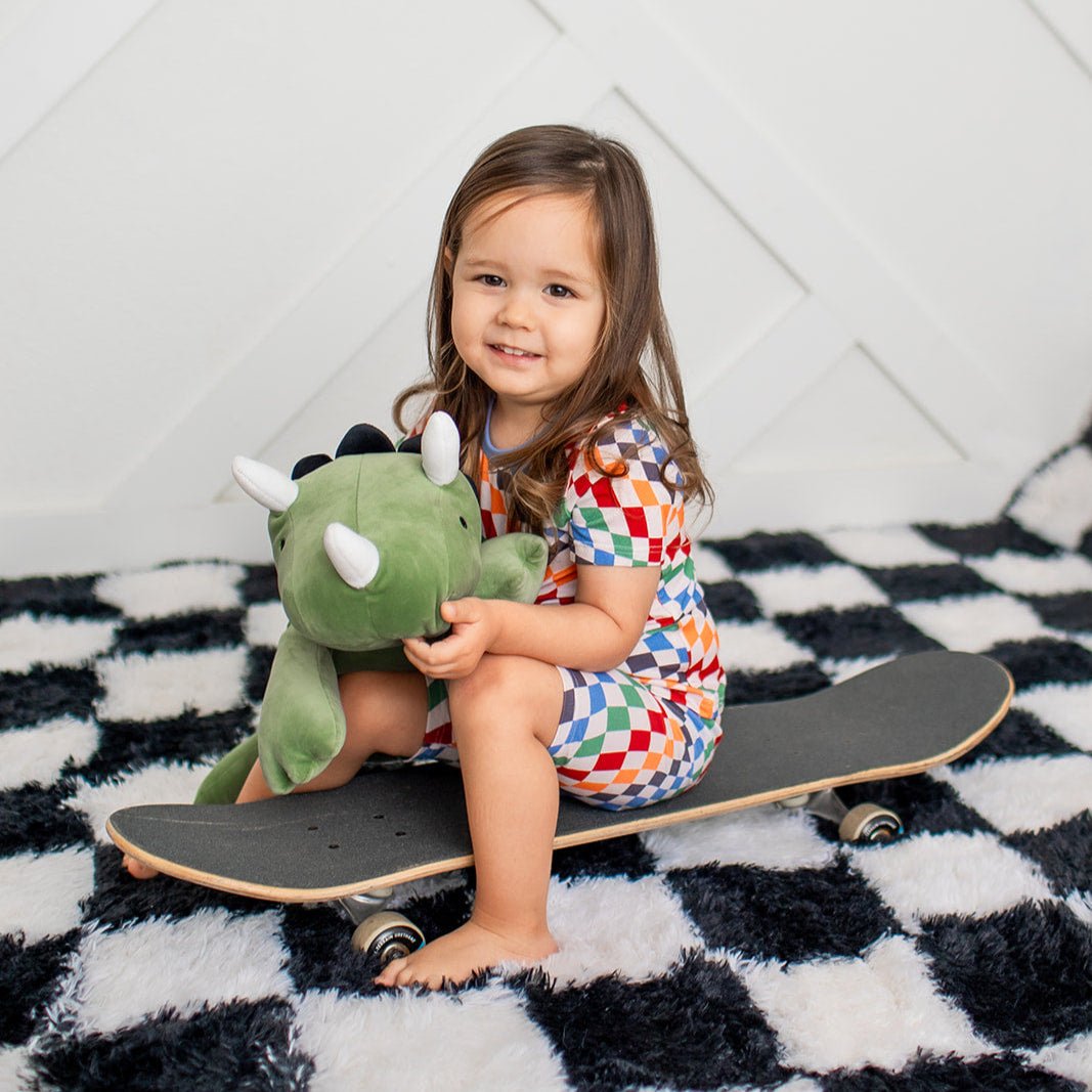 Bestaroo - Bamboo - Bold Checks Shorts PJs