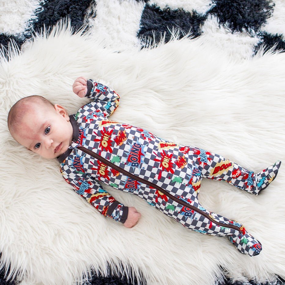 Bestaroo - Boomin Checks Footie