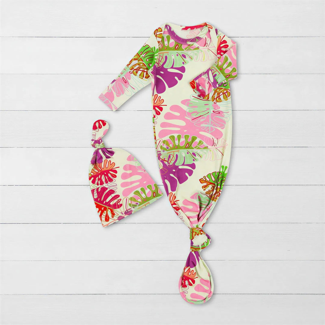 Bestaroo - Bamboo - Botanical Bliss Gown & Hat