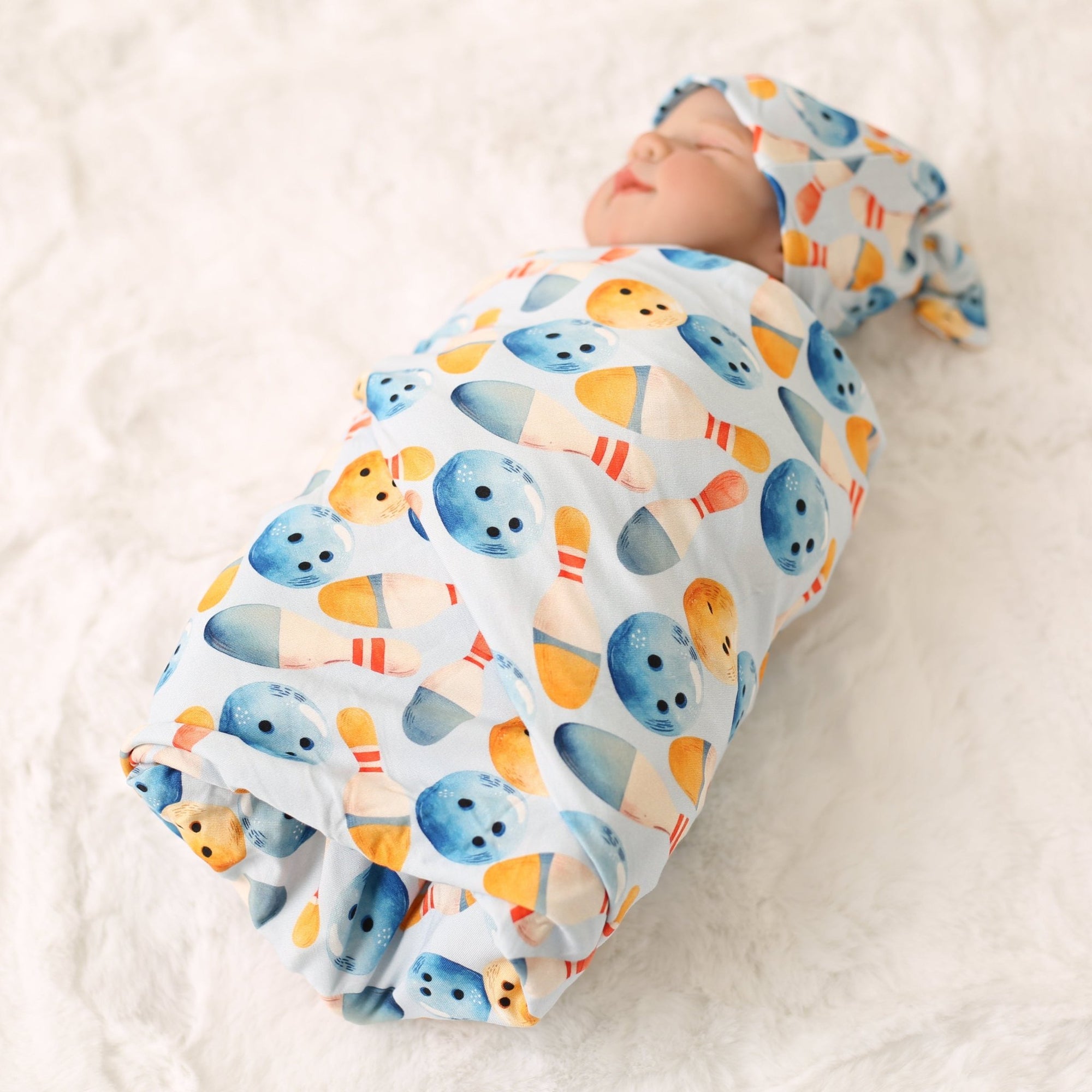 Bestaroo - Bamboo - Bowling Swaddle