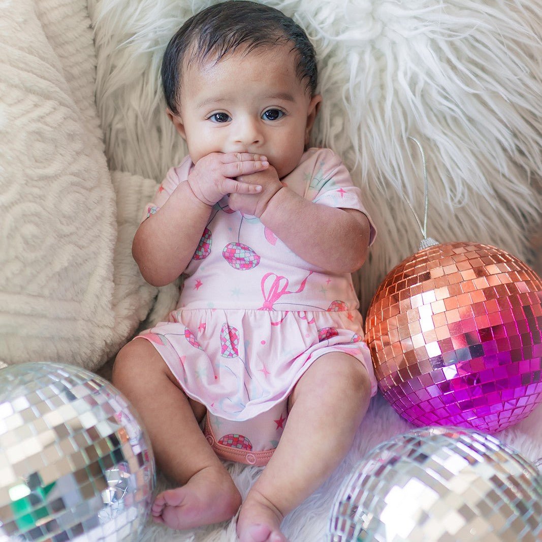Bestaroo - Bamboo - Bowtastic Boogie Bodysuit Dress