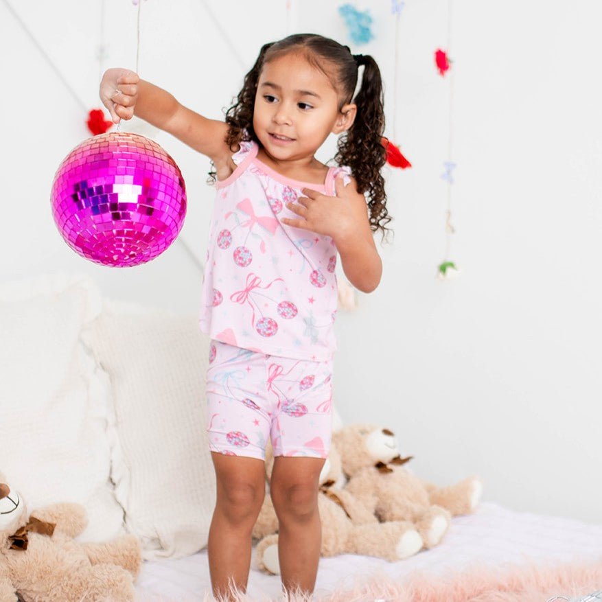 Bestaroo - Bamboo - Bowtastic Boogie Flutter Tank &amp; Shorts