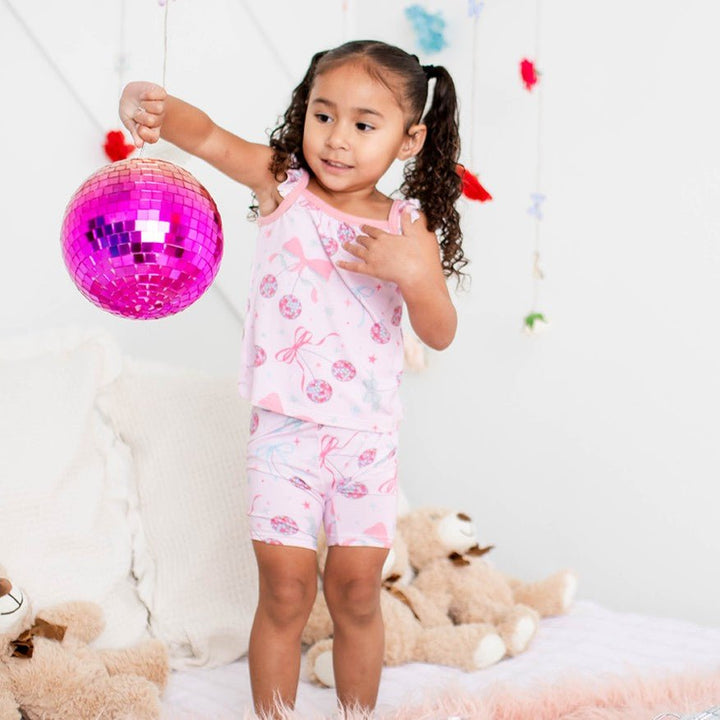 Bestaroo - Bamboo - Bowtastic Boogie Flutter Tank &amp; Shorts