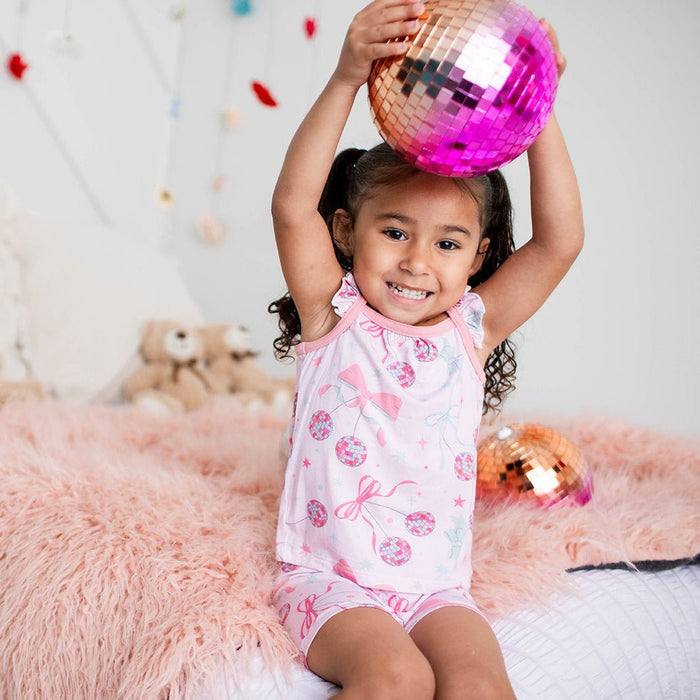 Bestaroo - Bamboo - Bowtastic Boogie Flutter Tank & Shorts