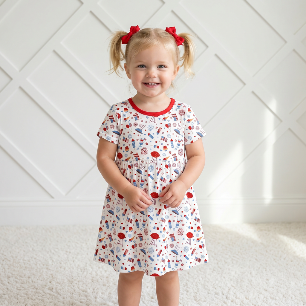 Stars & Stripes S/S Dress