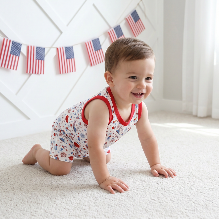 Stars & Stripes Shortall - Bestaroo