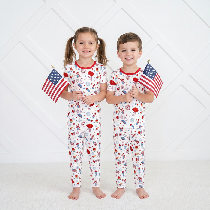 Stars & Stripes S/S Pajama - Bestaroo