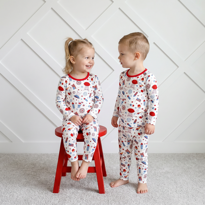 Stars & Stripes L/S Pajama - Bestaroo