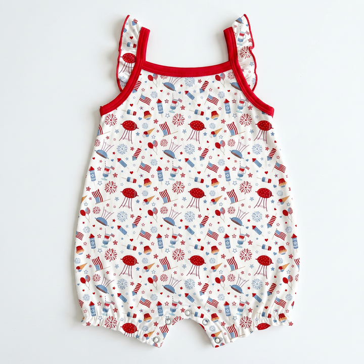 Stars &amp; Stripes Bubble Romper