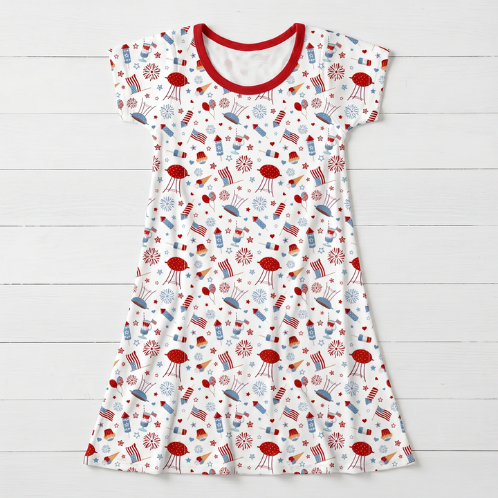 Stars &amp; Stripes A-Line Dress