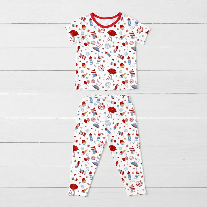 Stars & Stripes S/S Pajama - Bestaroo