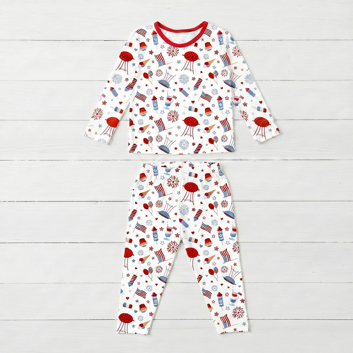 Stars & Stripes L/S Pajama - Bestaroo