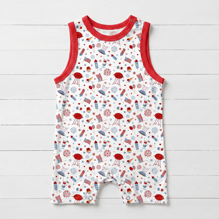 Stars & Stripes Shortall - Bestaroo