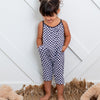 Bestaroo - Charcoal Checks Jumpsuit