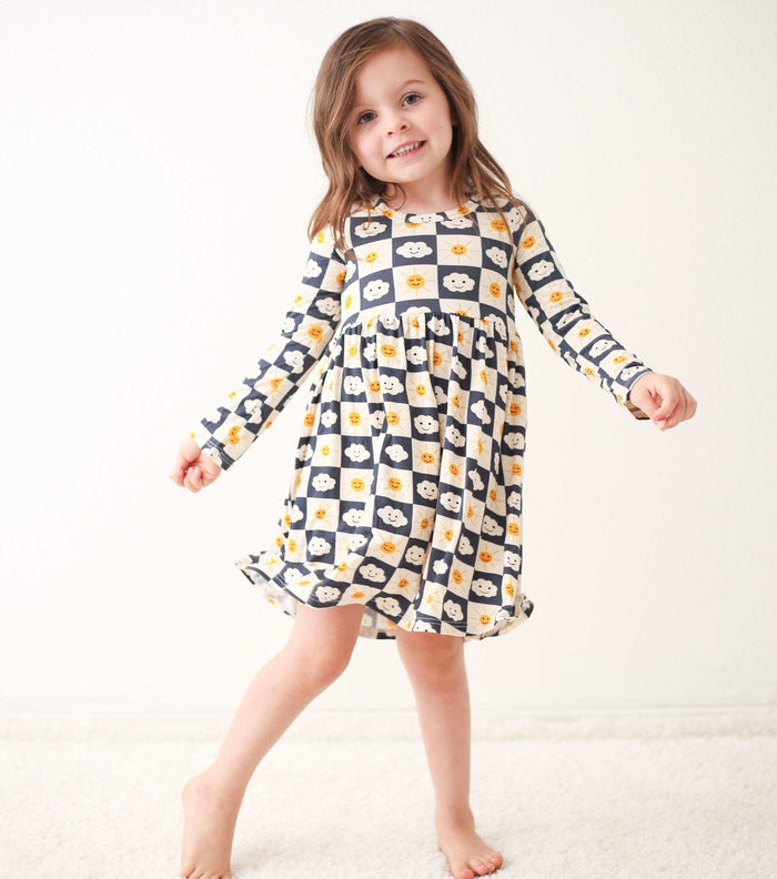Bestaroo - Bamboo - Checkered Joy Dress