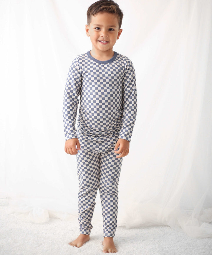 Bestaroo - Bamboo - Checkers in Blue Jammies