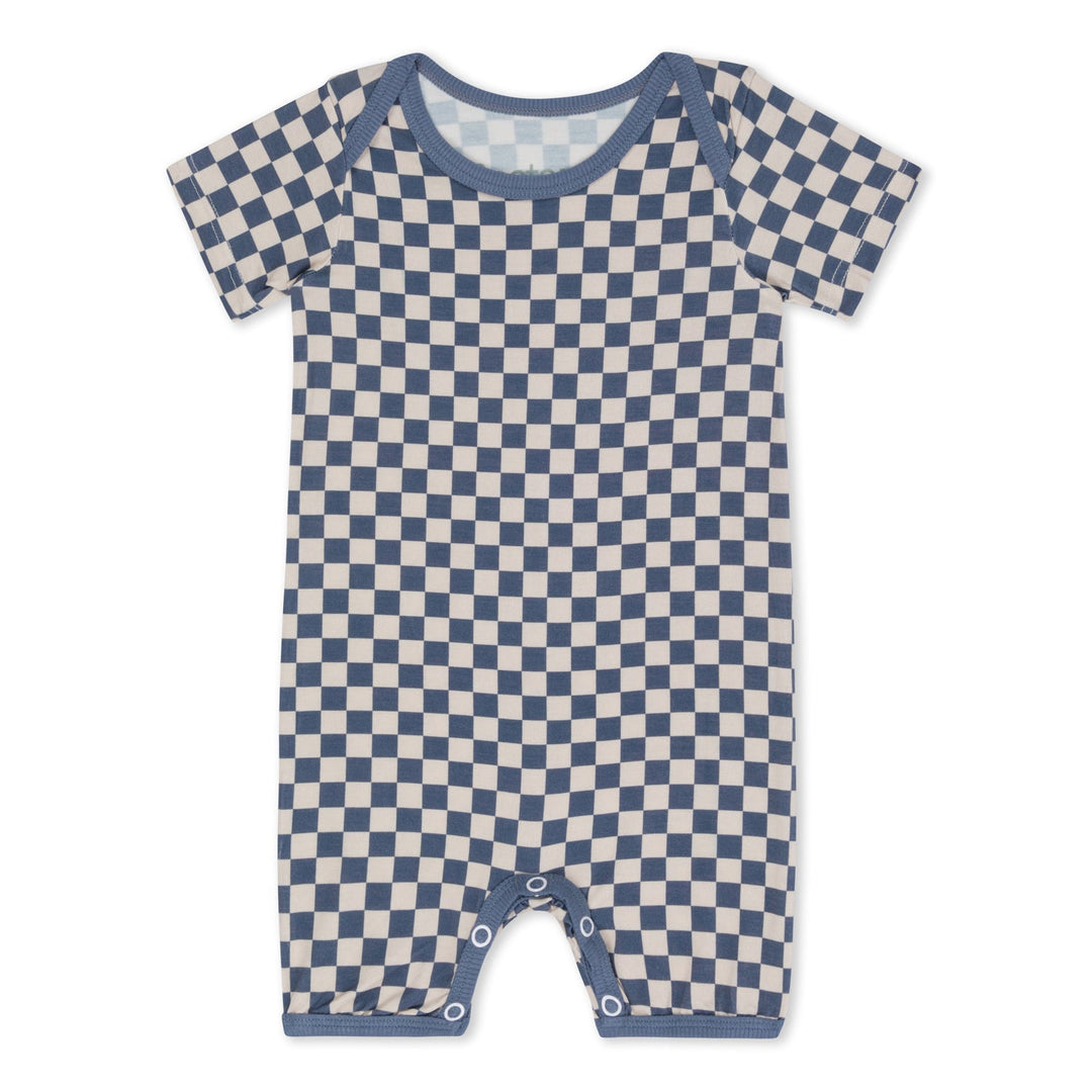 Bestaroo - Checkers in Blue Shortall