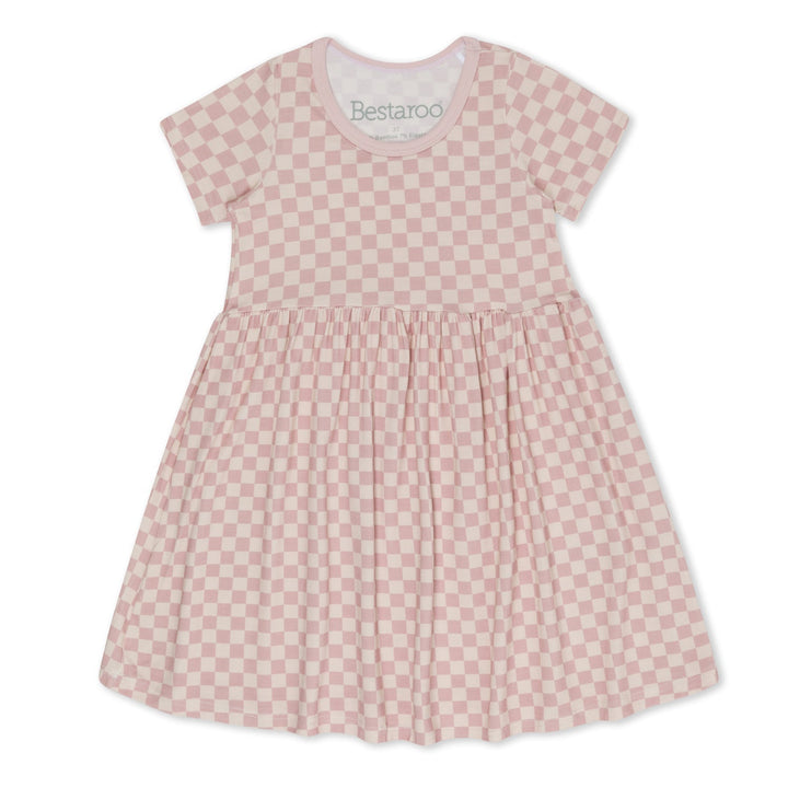 Bestaroo - Bamboo - Checkers in Pink Dress