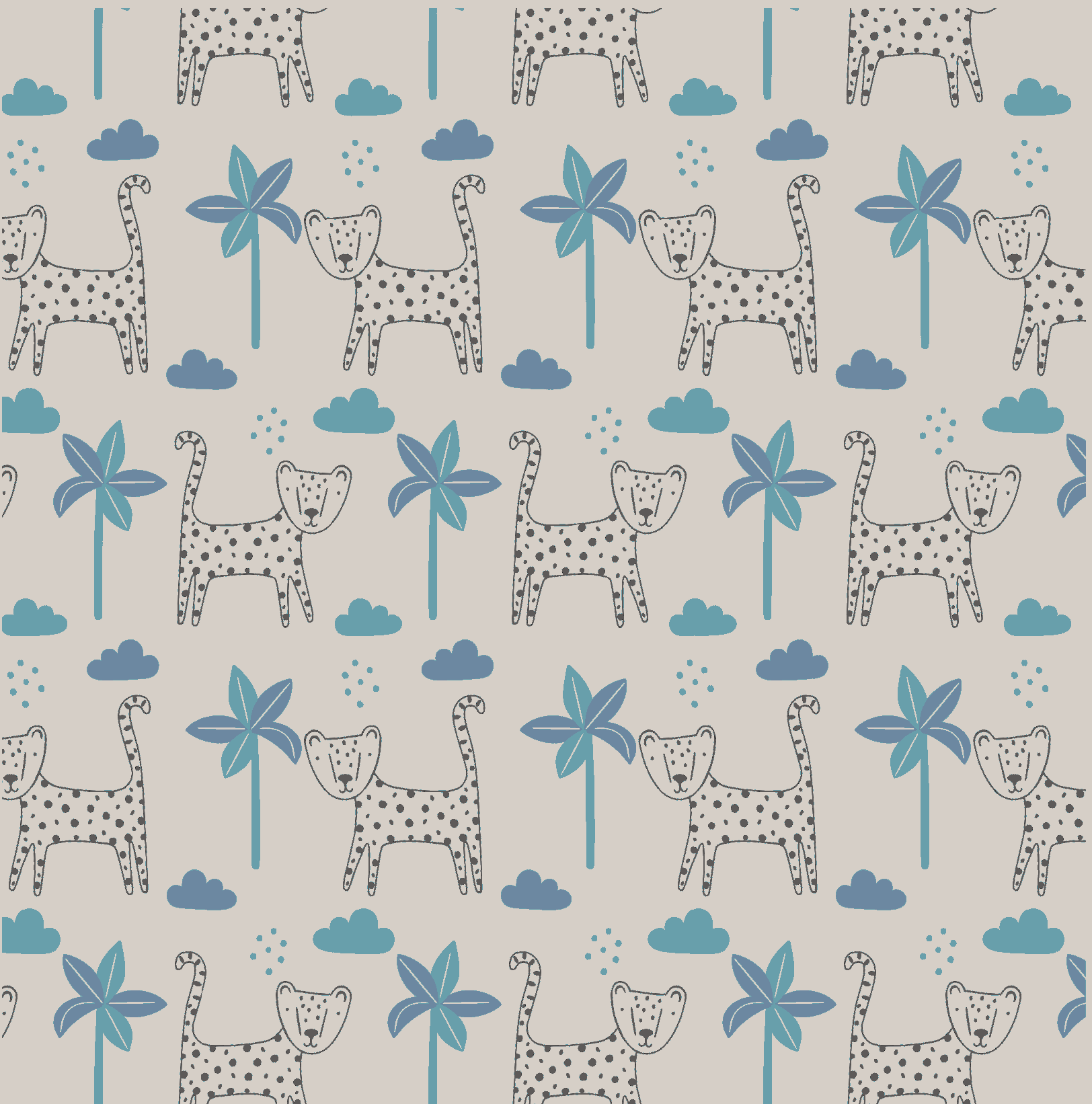 Bestaroo - Bamboo - Cheetah Tan Swaddle
