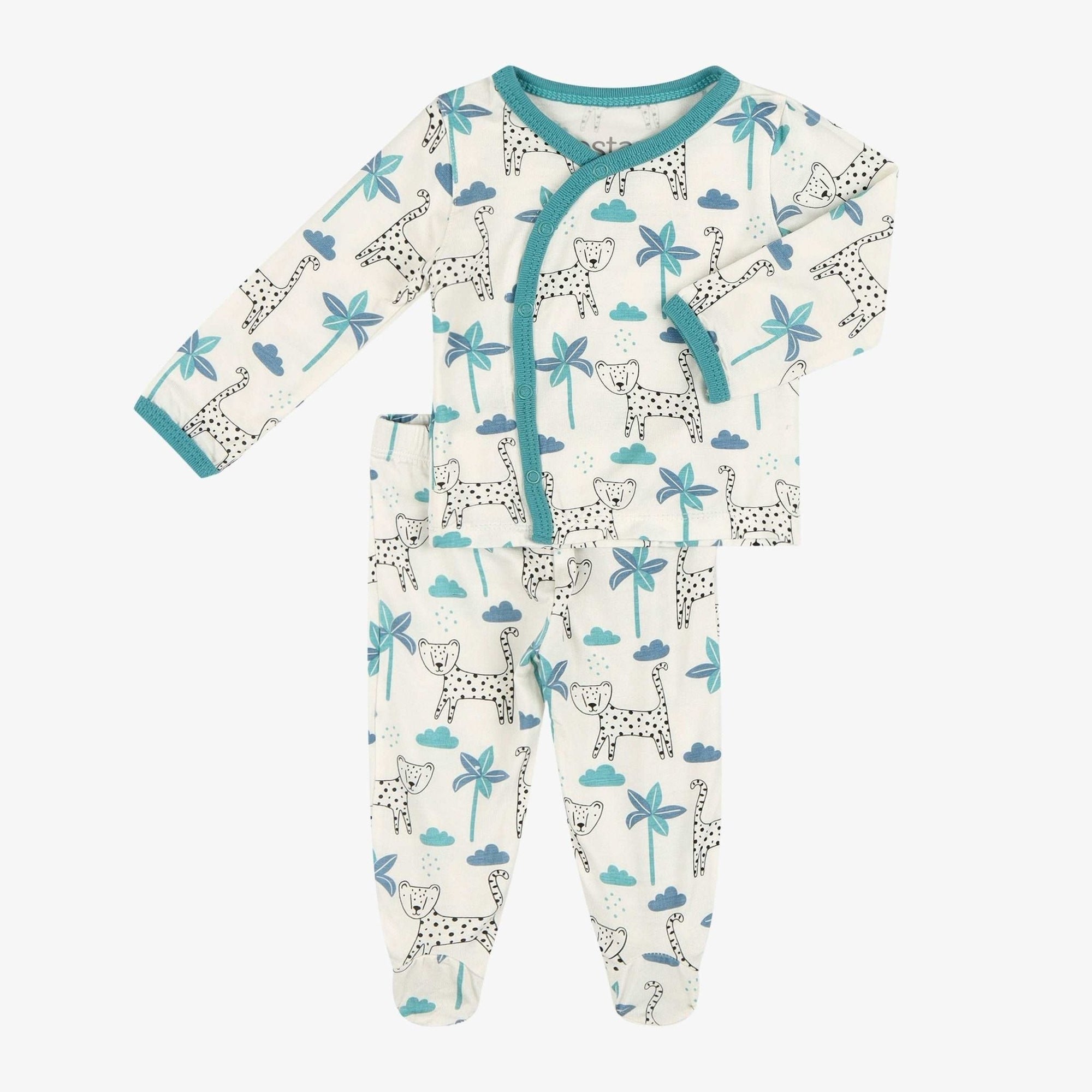 Bestaroo - Cheetah White Infant Set
