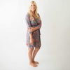 Bestaroo - Cherry Blossom Charcoal Robe