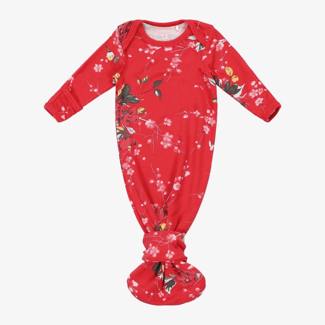 Bestaroo - Bamboo - Cherry Blossom Red Gown