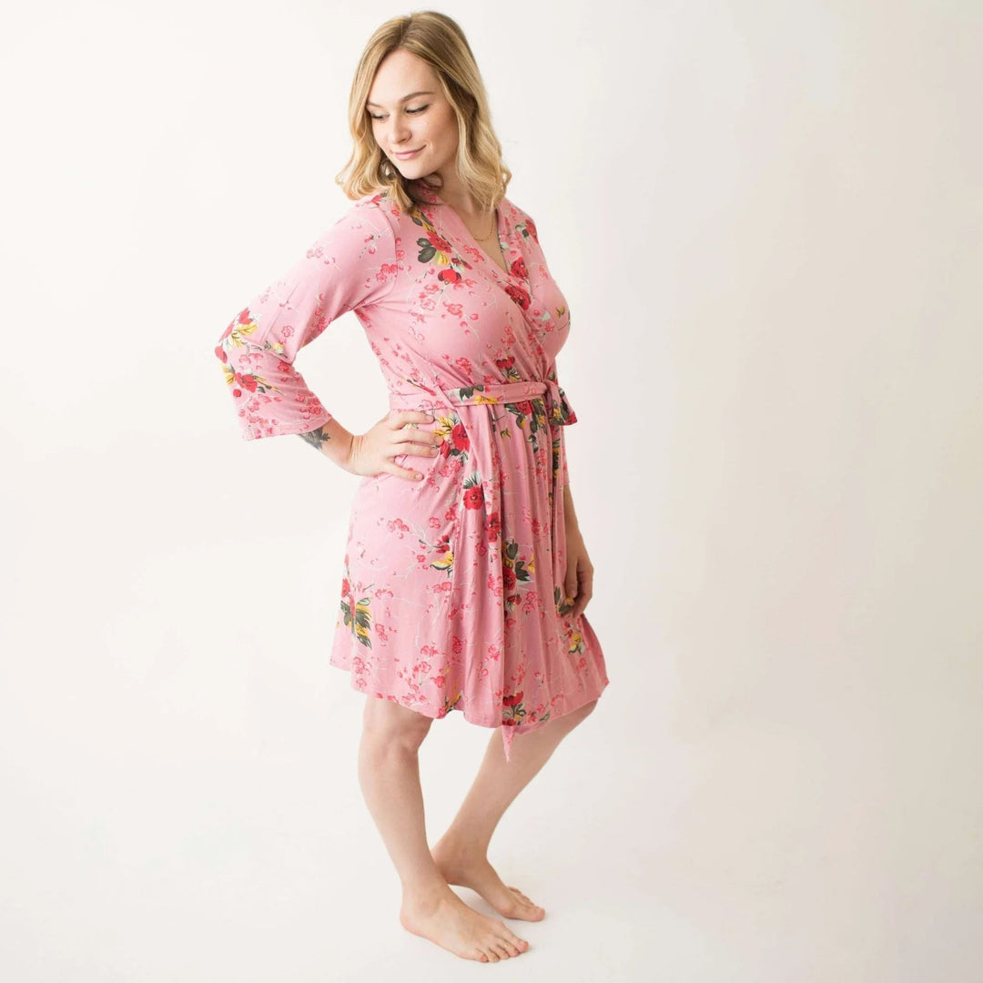 Bestaroo - Bamboo - Cherry Blossom Rose Robe