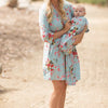 Bestaroo - Cherry Blossom Teal Robe